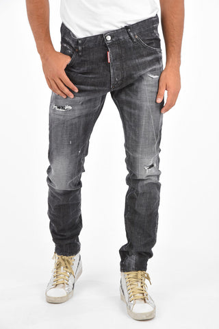Distressed COOL GUY Washed-Out Jeans 17 Cm