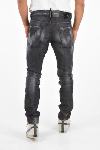 Distressed COOL GUY Washed-Out Jeans 17 Cm