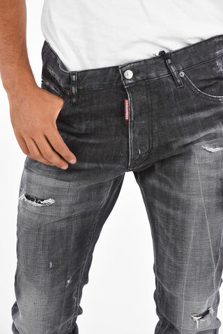 Distressed COOL GUY Washed-Out Jeans 17 Cm