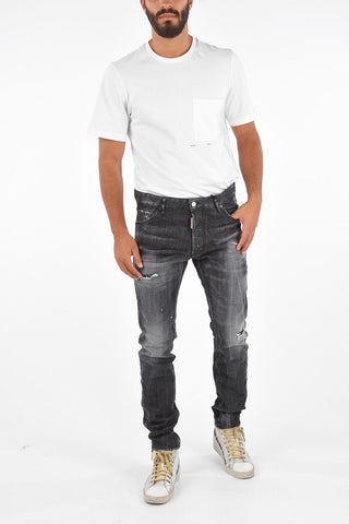 Distressed COOL GUY Washed-Out Jeans 17 Cm