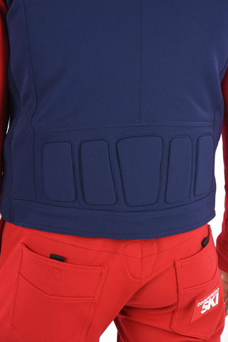 SKI Giubbotto da Sci con Tasche con Zip