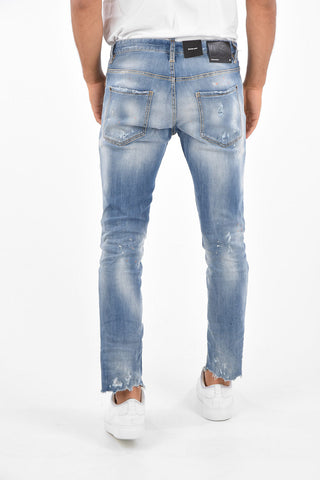 Jeans Crop SKATER Distressed 16 Cm