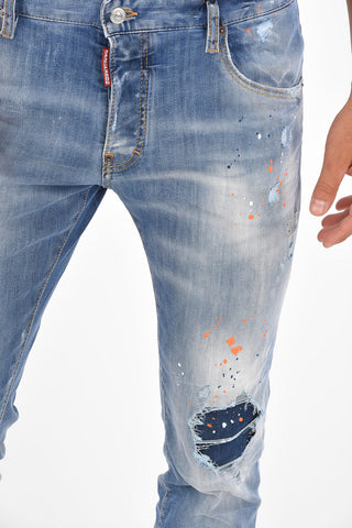 Jeans Crop SKATER Distressed 16 Cm