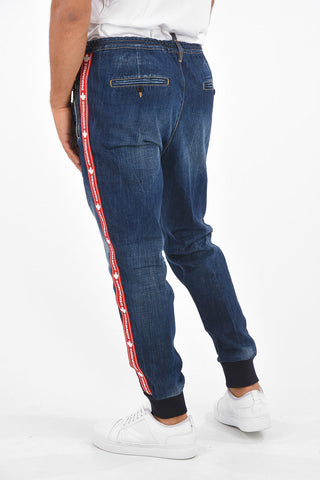Logoed Side Band JOGGING FIT Jeans 13 Cm