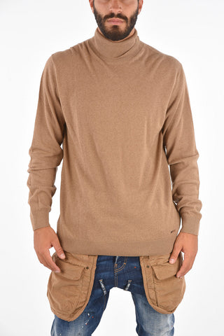 Maglia a Collo Alto in Cashmere