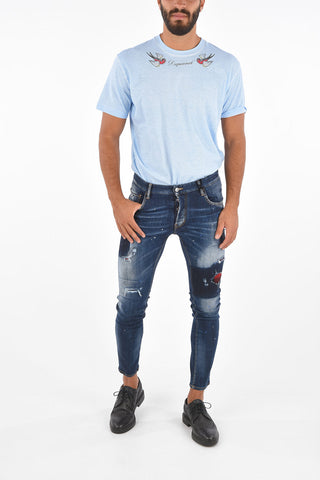 Distressed SUPER TWINKY Skinny Jeans 14 Cm
