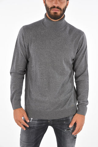Maglia a Collo Alto in Cashmere