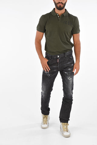 Jeans Distressed COOL GUY Délavée 17 Cm