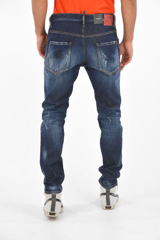 Jeans Dritti SKATER in Cotone Stretch 17 Cm