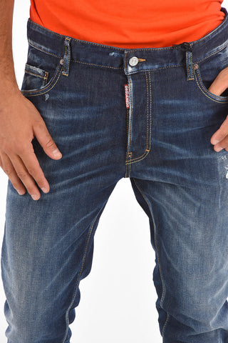 Jeans Dritti SKATER in Cotone Stretch 17 Cm