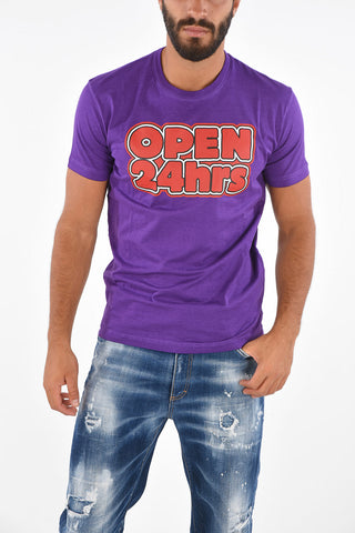 ICON Cotton T-Shirt THE OPEN 24 HRS
