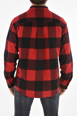 ICON Maxi Logo Printed Tartan Shirt