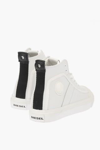 Leather S-ASTICO MID LACE High Sneaker