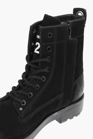 Leather D-THROUPER DBB ZC Combact Boots