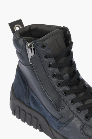 Sneakers S-RUA MID in Pelle