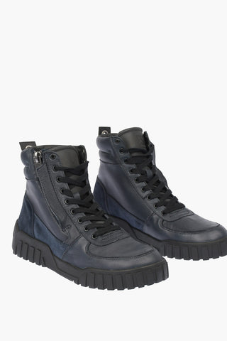 Sneakers S-RUA MID in Pelle