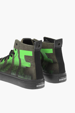 Canvas S-ASTICO MC Sneakers with Logo