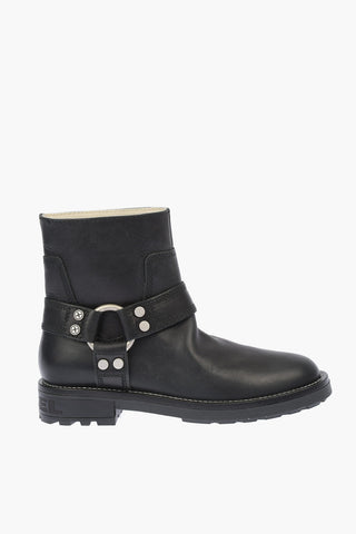 Leather D-THROUPER AB W Boots