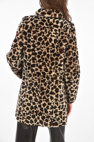 Cappotto in Shaerling Animalier