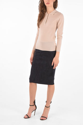 Maglia Skinny Fit in Lana Merino Extrafine