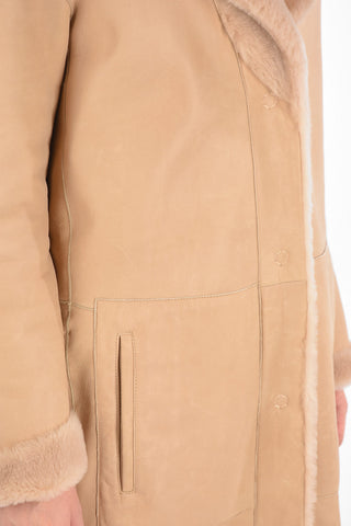 Shearling Reversible Coat