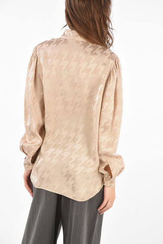 Camicia Fantasia Maxi Pied de Poulé