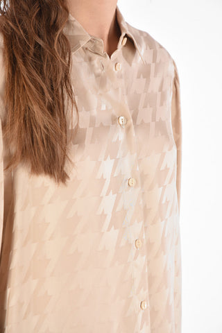 Camicia Fantasia Maxi Pied de Poulé