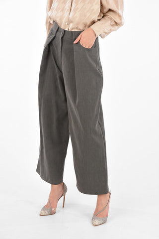 high-rise baggy fit Jeans