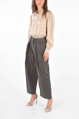 high-rise baggy fit Jeans