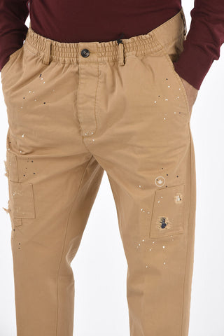 Distressed DAN ELASTIC FIT Chinos