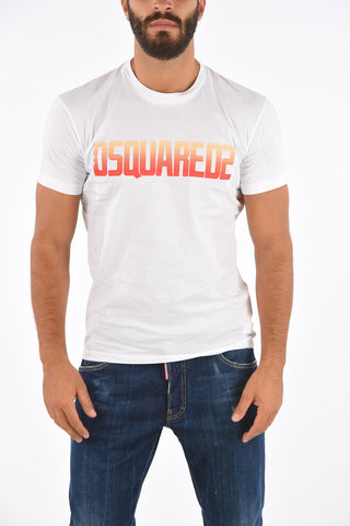 T-Shirt COOL FIT con Stampa Centrale