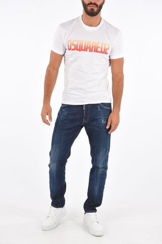 T-Shirt COOL FIT con Stampa Centrale