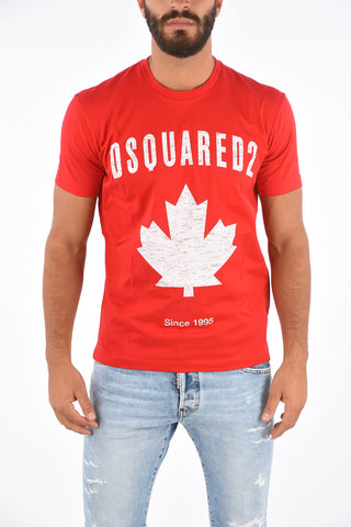 T-shirt COOL FIT with Distressed Print