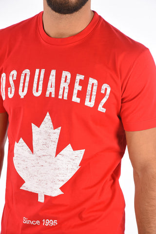 T-shirt COOL FIT with Distressed Print