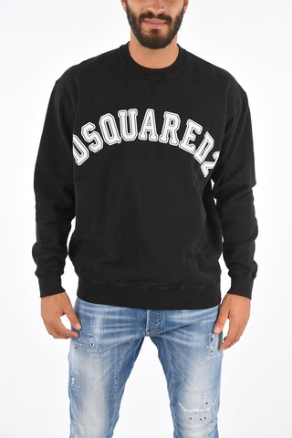 Printed COLLEGE FIT Crewneck Sweatshirt
