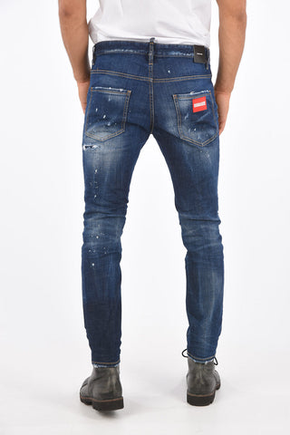 Distressed SKATER Slim Fit Jeans