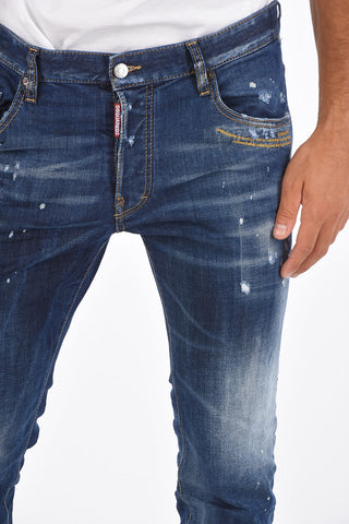 Distressed SKATER Slim Fit Jeans