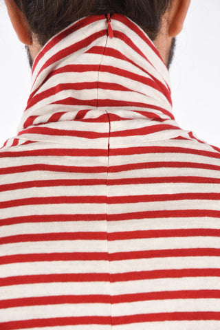 Striped NEW HETERO GUY FIT Turtleneck T-shirt