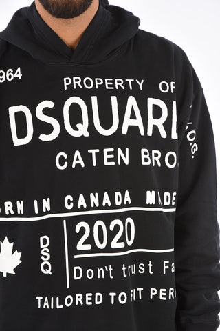 Printed SLOUCH FIT Hoodie