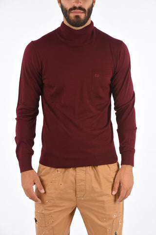 Maglia a Collo Alto con Taschino