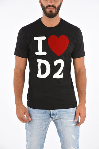 printed I LOVE D2 T-Shirt