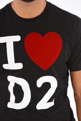 printed I LOVE D2 T-Shirt