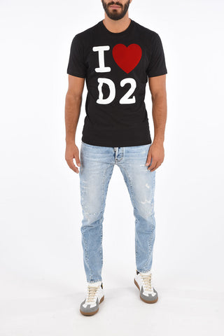 printed I LOVE D2 T-Shirt