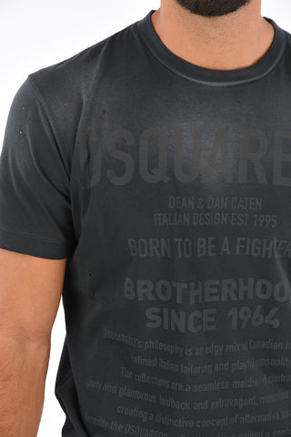 Printed BORN TO BE A FIGHTER T-Shirt