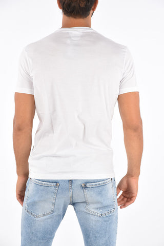 T-shirt COOL FIT with Distressed Print