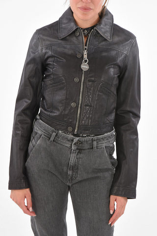 Leather L-SHAE Jacket