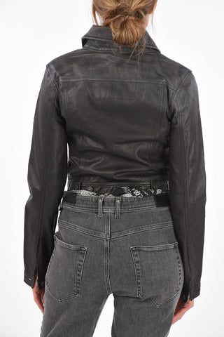 Leather L-SHAE Jacket
