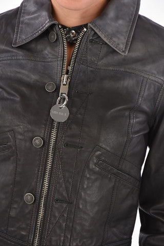 Leather L-SHAE Jacket