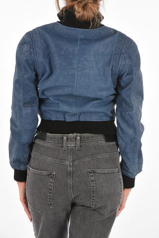 Bomber L-OLENA in Pelle