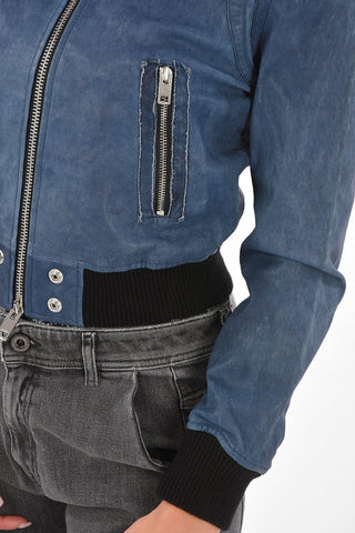 Bomber L-OLENA in Pelle